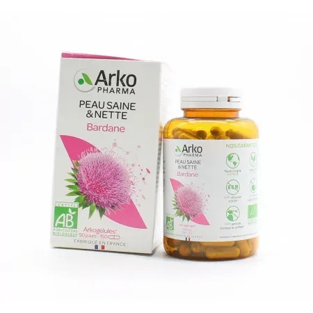Arkopharma Arkogélules Bardane Bio 150 gélules - Univers Pharmacie