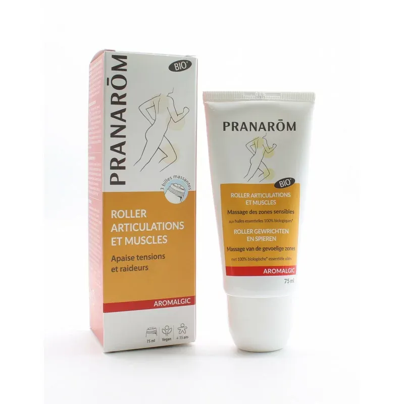 Pranarom Aromalgic Roller Articulations & Muscles 75ml - Univers Pharmacie