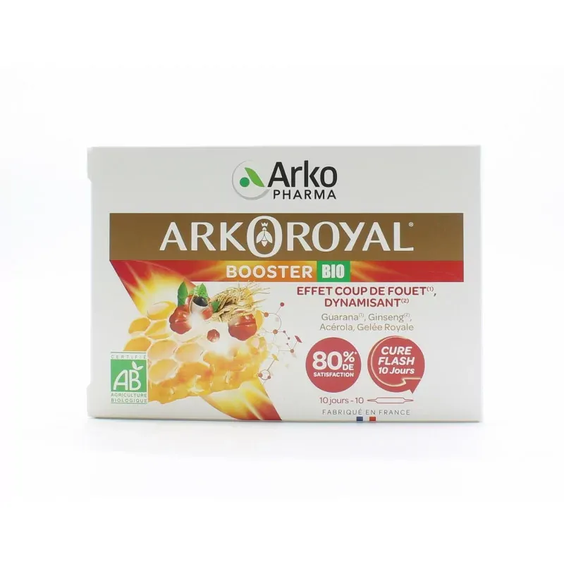 Arkopharma Arkoroyal Booster Bio 10 ampoules - Univers Pharmacie