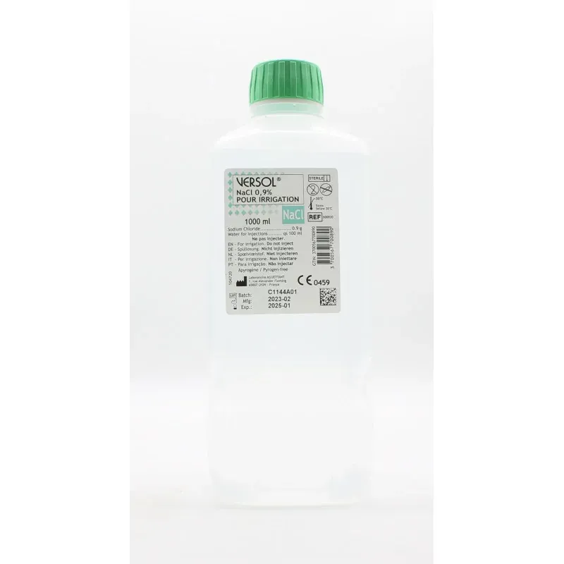 Versol NaCl 0.9% Pour Irrigation 1000ml