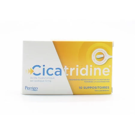 Cicatridine 10 suppositoires