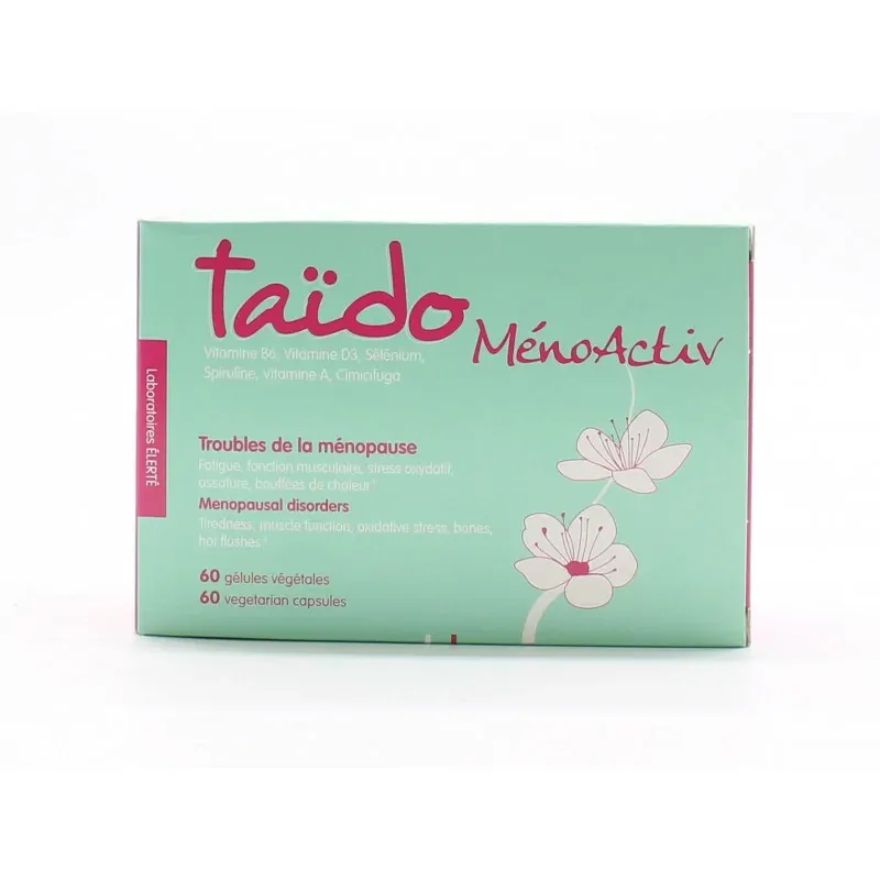 Taïdo MénoActiv 60 gélules - Univers Pharmacie