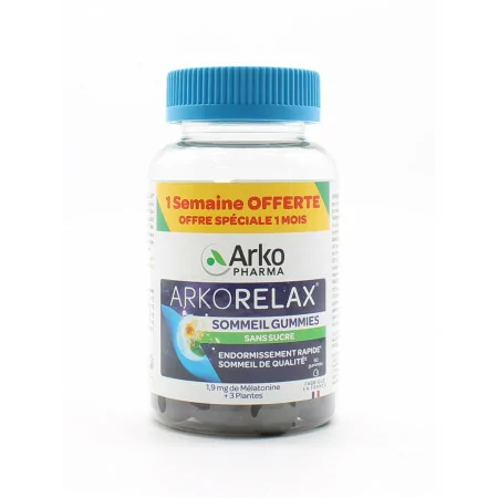 Arkopharma Arkorelax Sommeil Gummies 60 gommes - Univers Pharmacie