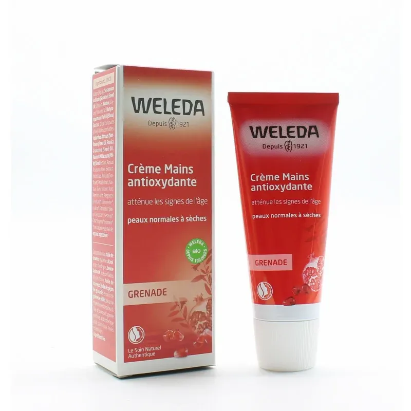 Weleda Crème Mains Antioxydante Grenade 50ml Weleda Crème Mains Antioxydante Grenade 50ml