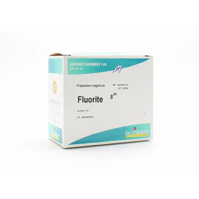 Boiron Fluorite 8dh 30 ampoules