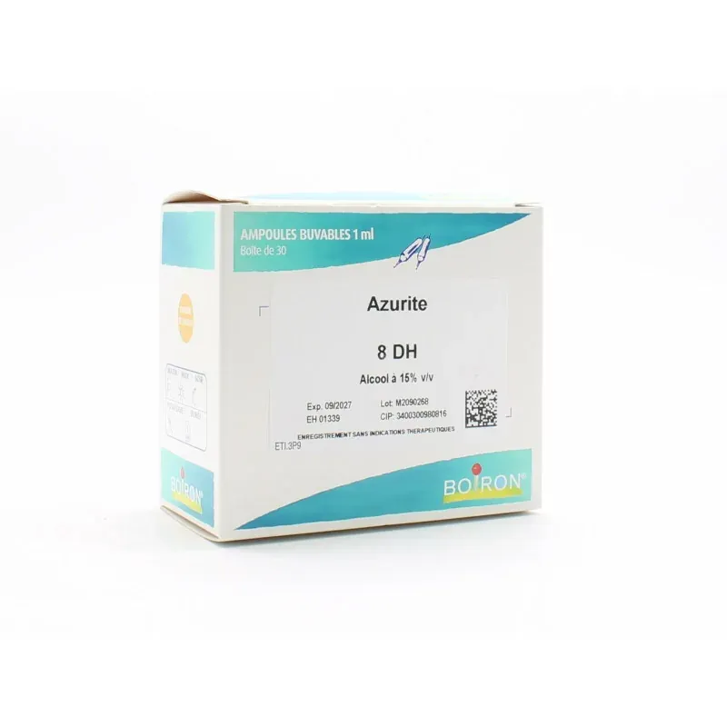 Boiron Azurite 8dh 30 ampoules