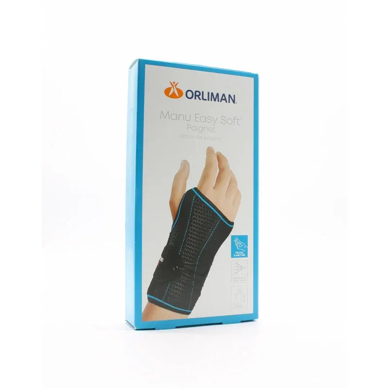 Orliman Manu Easy Soft Attelle Poignet T1 Droite - Univers Pharmacie