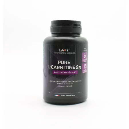 Eafit Pure L-Carnitine 2g 90 gélules - Univers Pharmacie