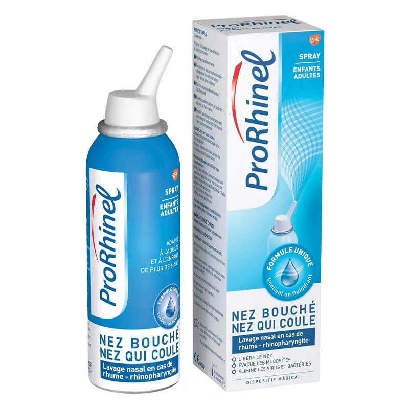 ProRhinel Spray Enfants et Adultes 100ml - Univers Pharmacie