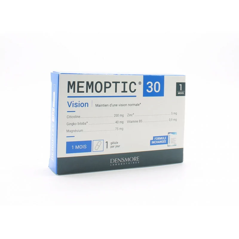 Mémoptic 30 gélules - Univers Pharmacie