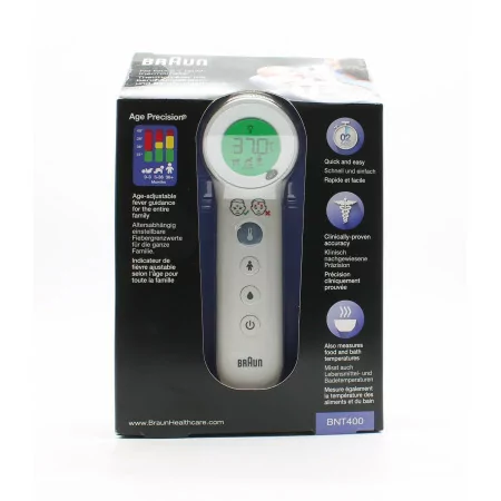 Braun Thermomètre Sans Contact + Contact BNT400