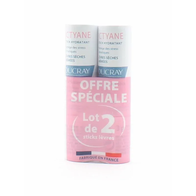 Ducray Ictyane Stick Hydratant 2X3g - Univers Pharmacie