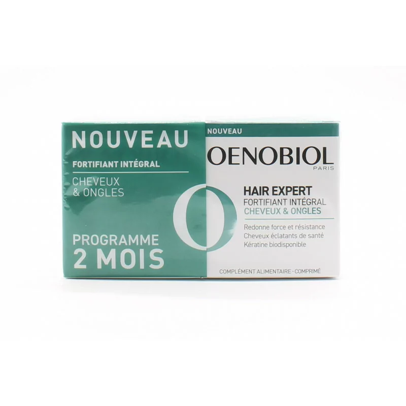 Oenobiol Hair Expert Fortifiant Intégral 2X60 comprimés