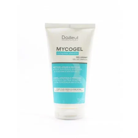 Mycogel Ciclopirox Olamine Gel Lavant 150ml - Univers Pharmacie