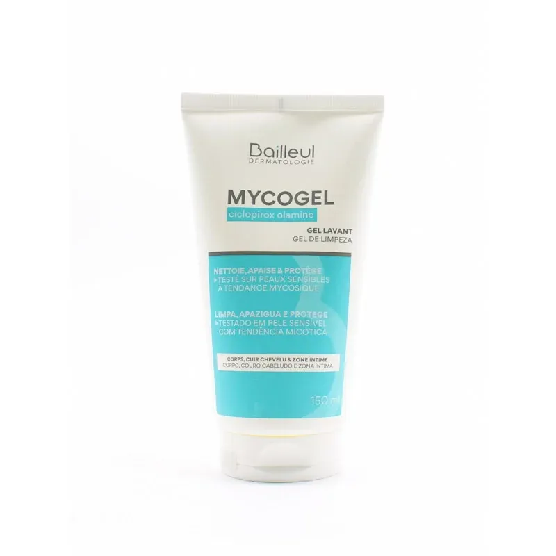 Mycogel Ciclopirox Olamine Gel Lavant 150ml - Univers Pharmacie