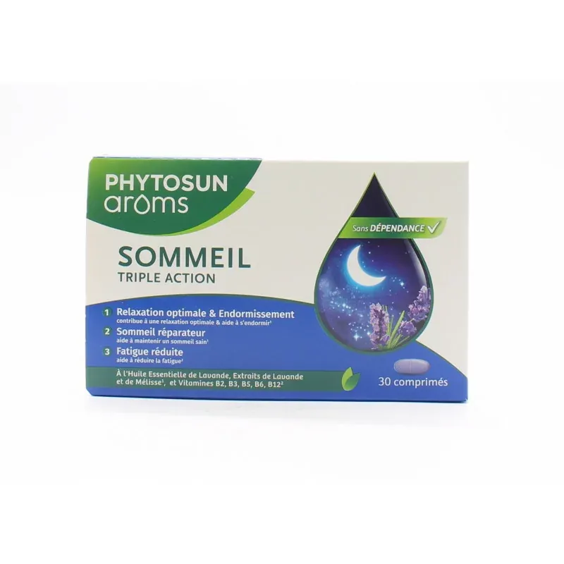 Phytosun Arôms Sommeil Triple Action 30 comprimés