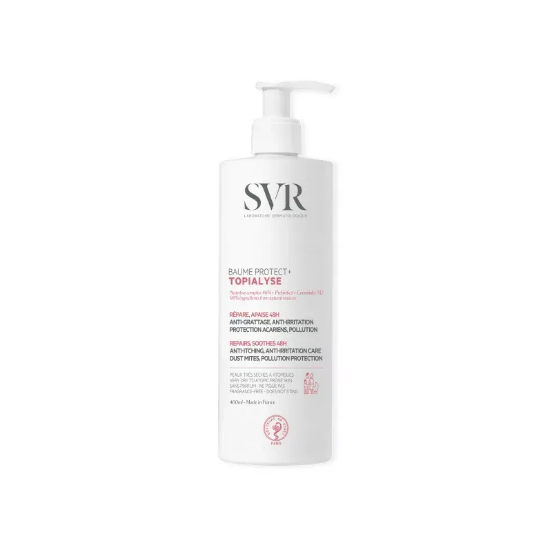 SVR Baume Protect+ Topialyse 400ml - Univers Pharmacie