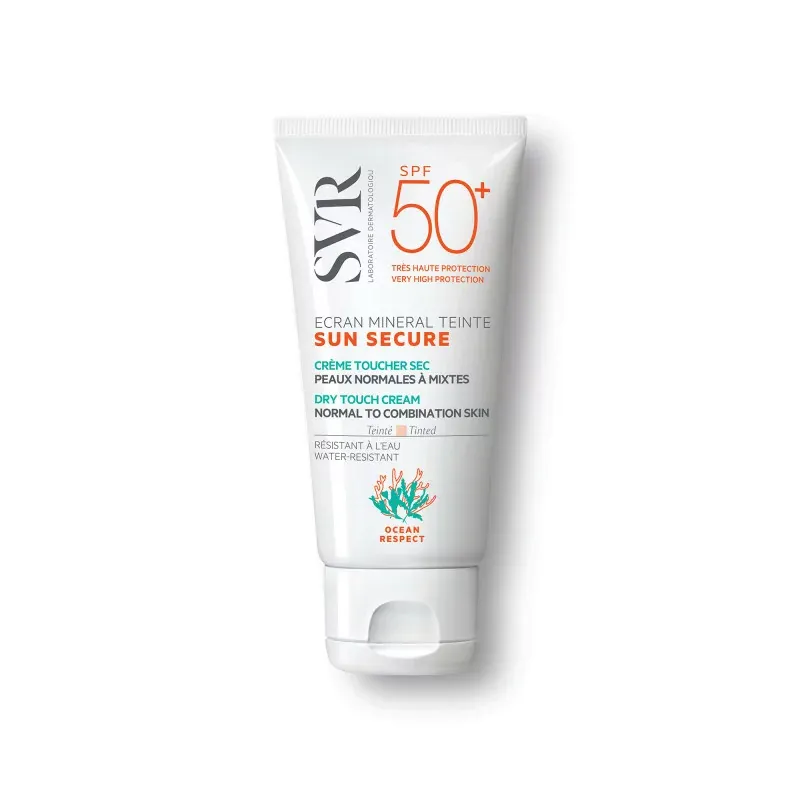SVR Sun Secure Ecran Minéral Teinté Crème Toucher Sec SP50+ 60g