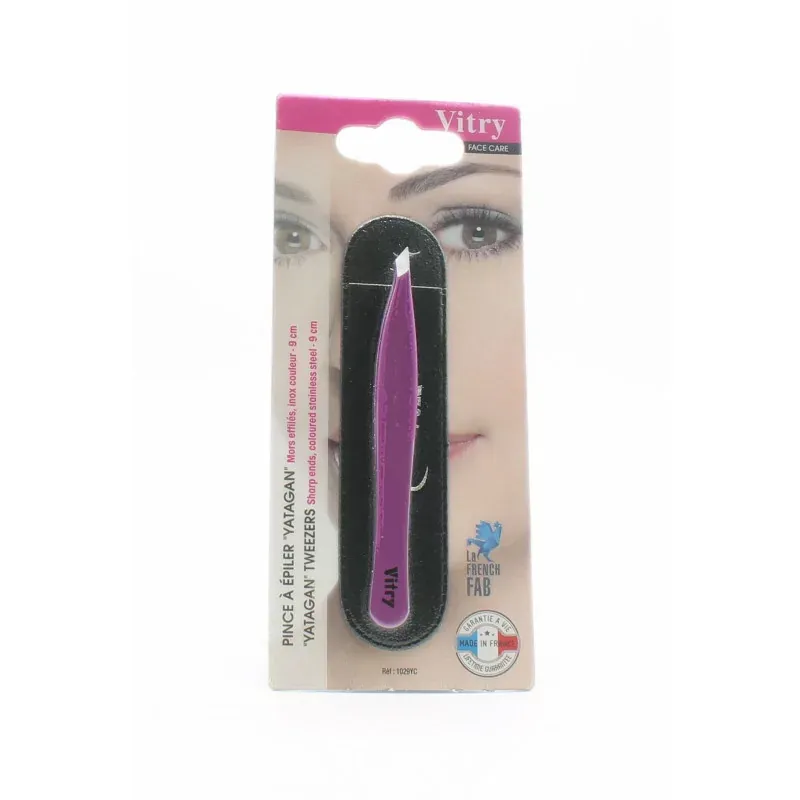 Vitry Pince à épiler Yatagan Mors Effilés Inox 9cm - Univers Pharmacie