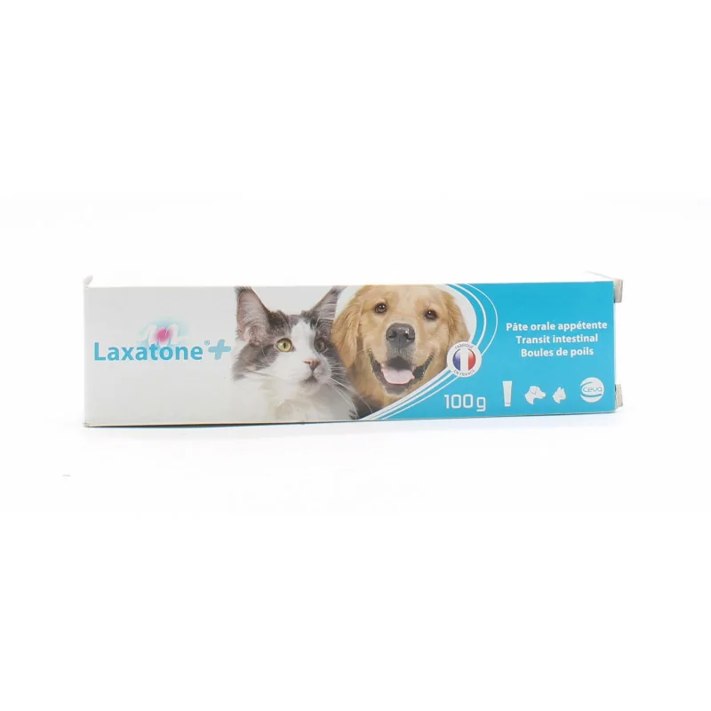 Laxatone plus pour chien et chat constipation tube de 100 gr