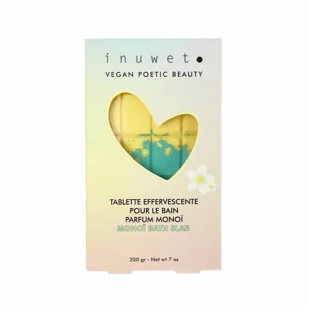 Inuwet Tablette Effervescente pour le Bain Parfum Monoï 200g - Univers Pharmacie