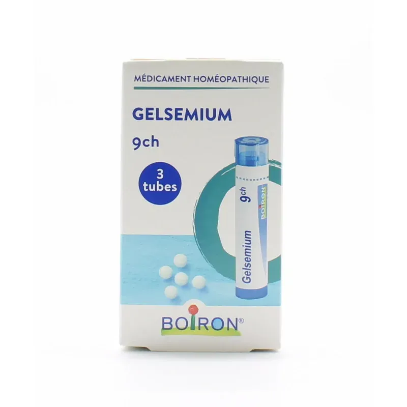Boiron Gelsemium 9CH 3 tubes granules - Univers Pharmacie