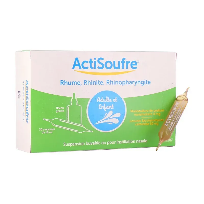 ActiSoufre 30 ampoules