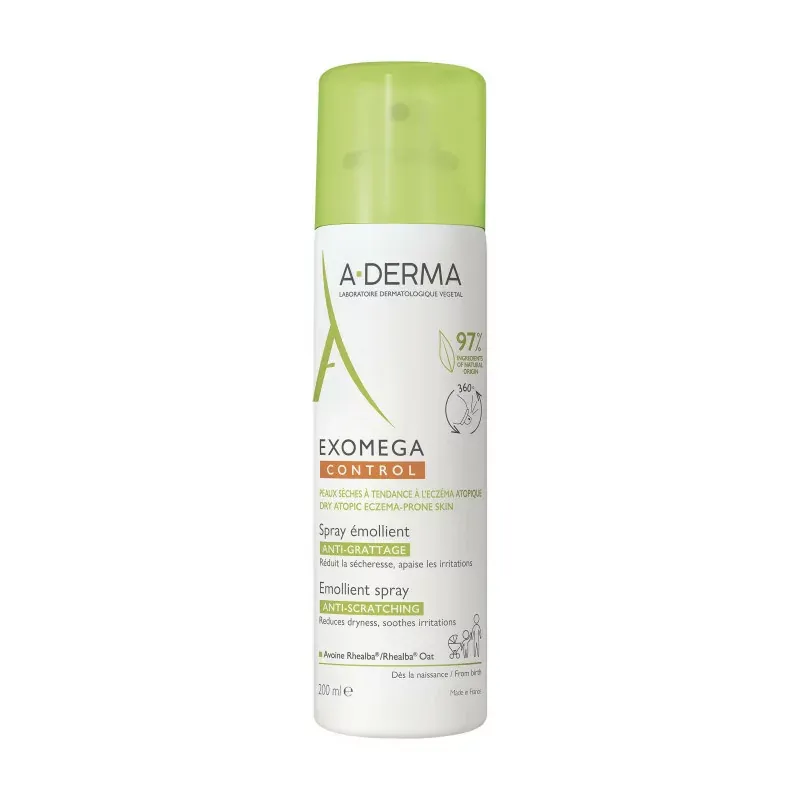 A-Derma Exomega Control Spray Émollient 200ml