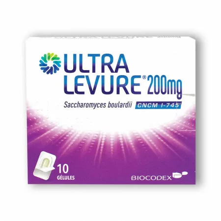 Biocodex Ultra Levure 200mg 10 gélules - Univers Pharmacie