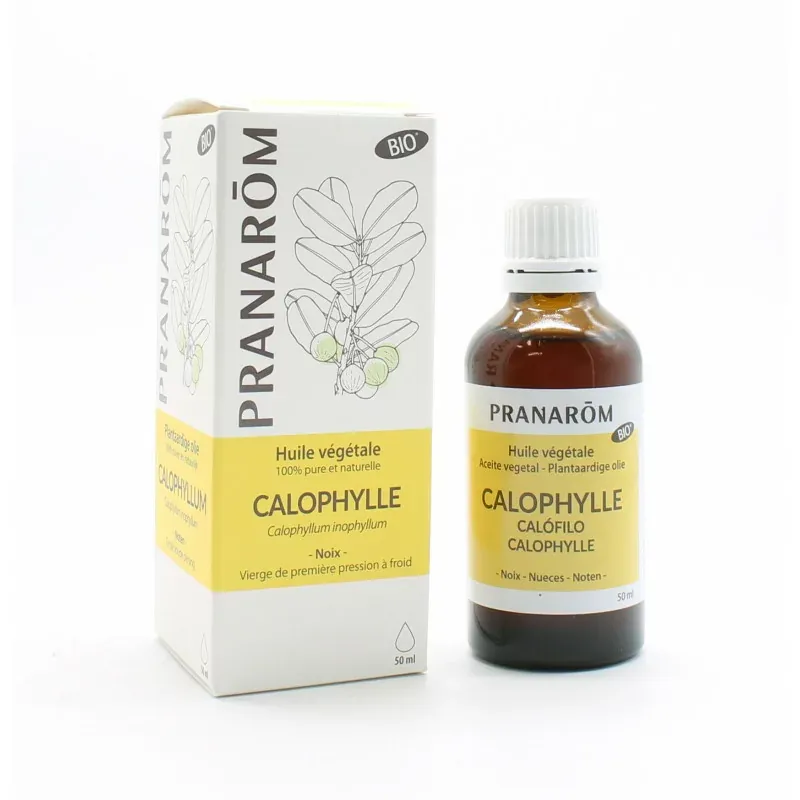 Pranarôm Huile Végétale Calophylle Bio 50ml