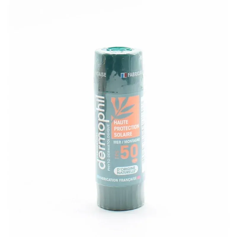 Dermophil Haute Protection Solaire FPS50 Stick 4g