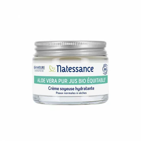 Natessance Aloe Vera Crème Soyeuse Hydratante 50ml - Univers Pharmacie