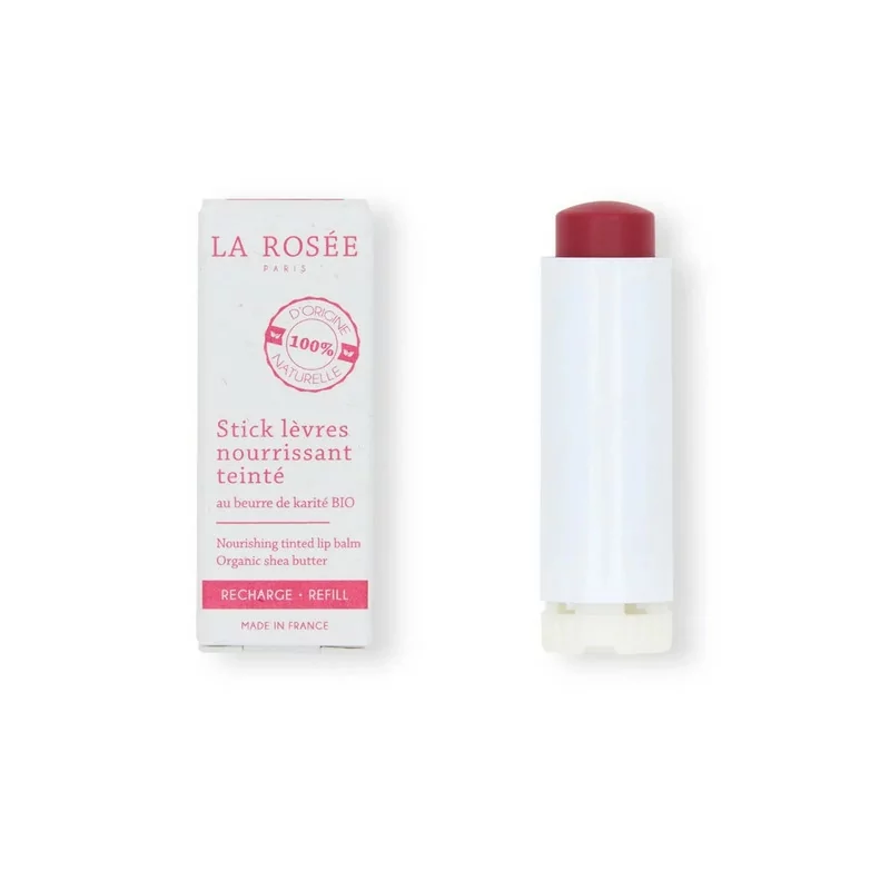 La Rosée Stick Lèvres Nourrissant Teinté Recharge 4,5g
