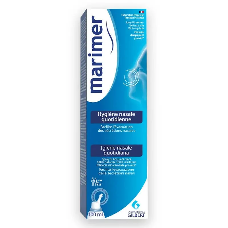 Marimer Hygiène Nasale Quotidienne 100ml - Univers Pharmacie