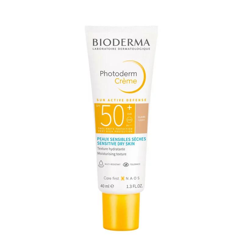 Bioderma Photoderm Crème Teintée Claire SPF50+ 40ml - Univers Pharmacie