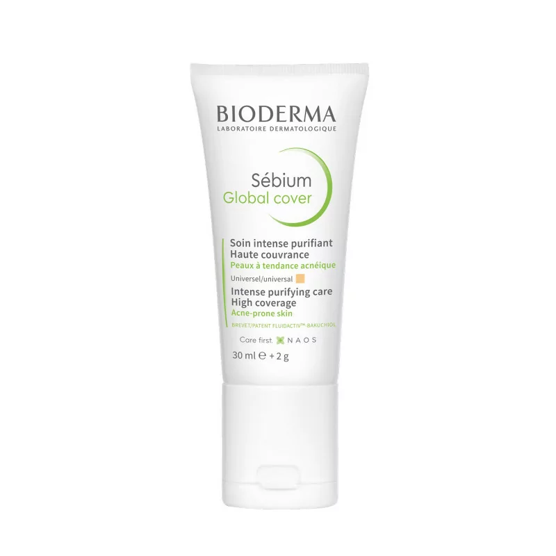 Bioderma Sébium Global Cover Soin Intense Purifiant 30ml - Univers Pharmacie