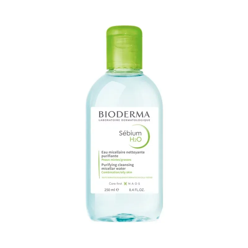 Bioderma Sébium H2O Eau Micellaire Nettoyante Purifiante 250ml