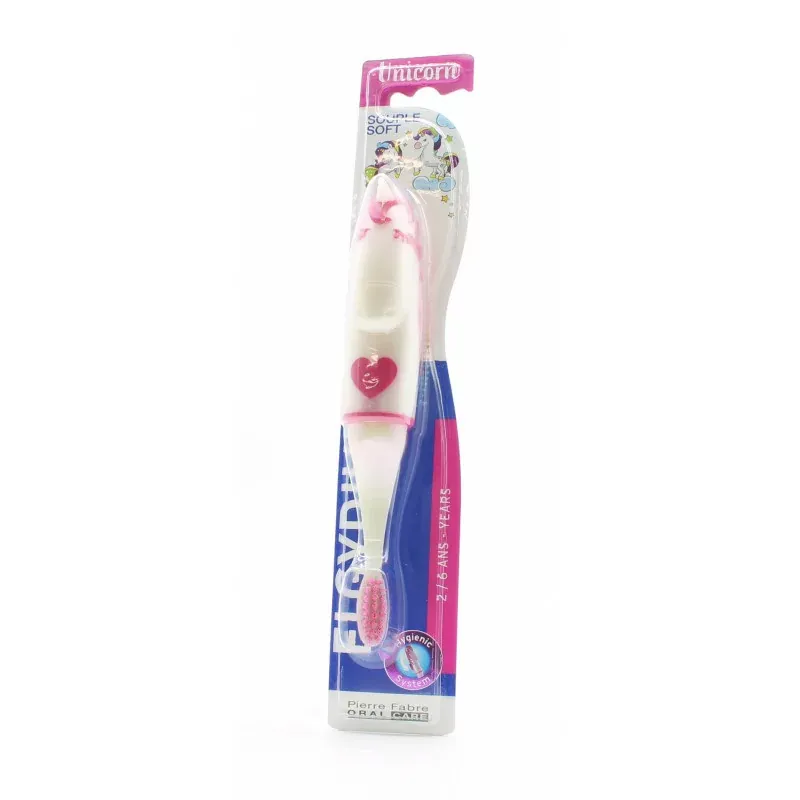 Elgydium Brosse à Dents Souple 2/6 ans Licorne - Univers Pharmacie