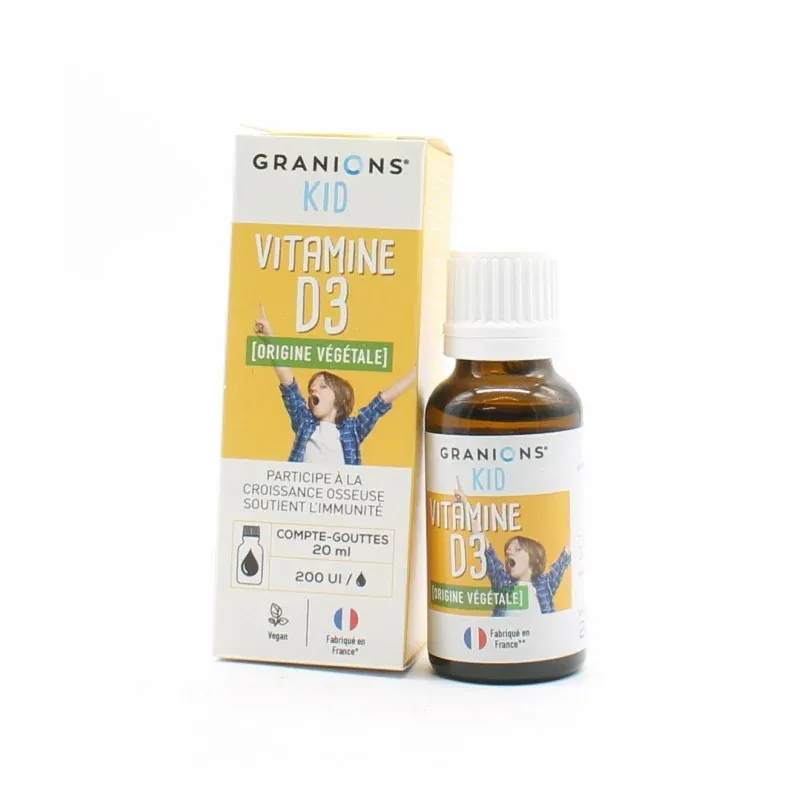 Granions Kid D3 [origine végétale] 20ml - Univers Pharmacie