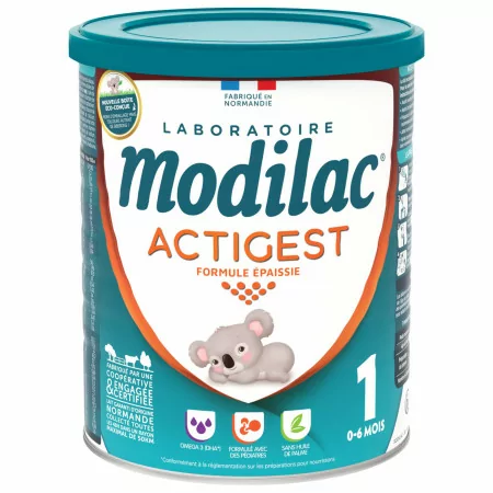 Modilac Actigest 1 Formule Épaissie 0-6mois 800g