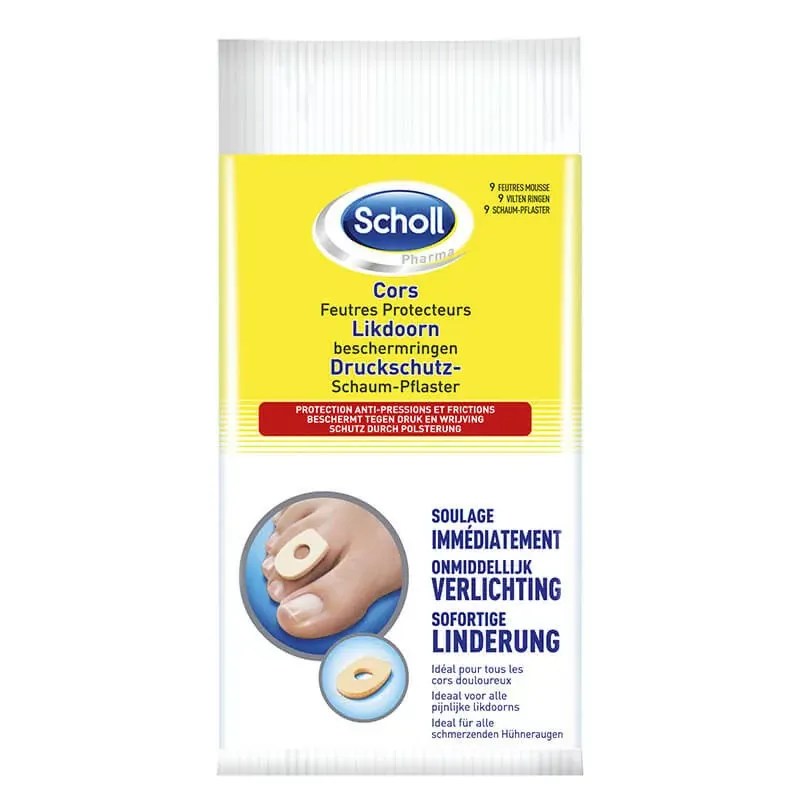 Scholl Cors Feutres Protecteurs X9 - Univers Pharmacie