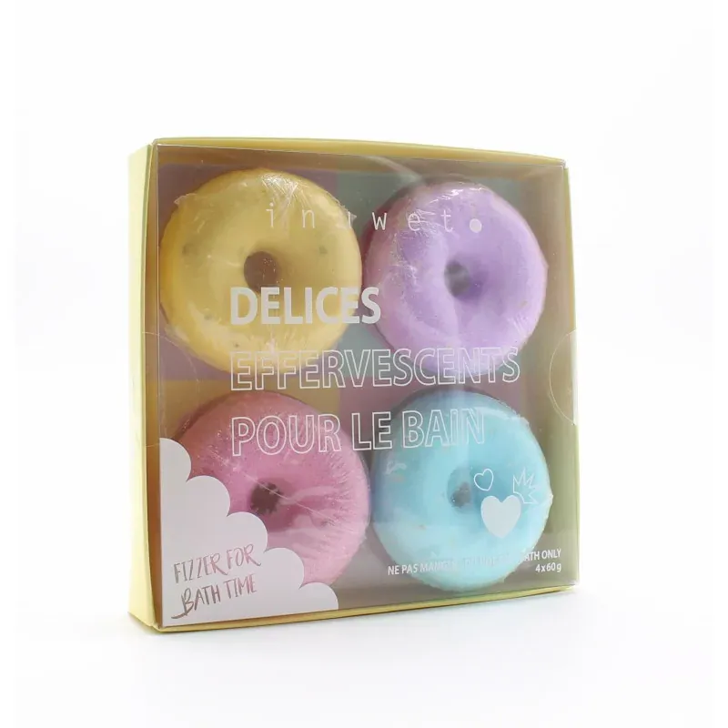 Inuwet Coffret Délices Effervescents Pour le Bain