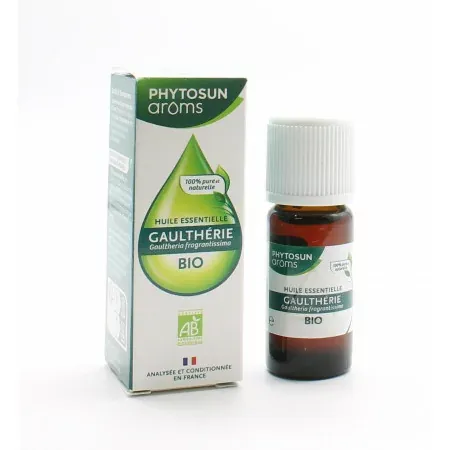 Phytosun Arôms Huile Essentielle Gaulthérie Bio 10ml - Univers Pharmacie