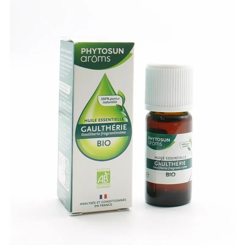 Phytosun Arôms Huile Essentielle Gaulthérie Bio 10ml - Univers Pharmacie