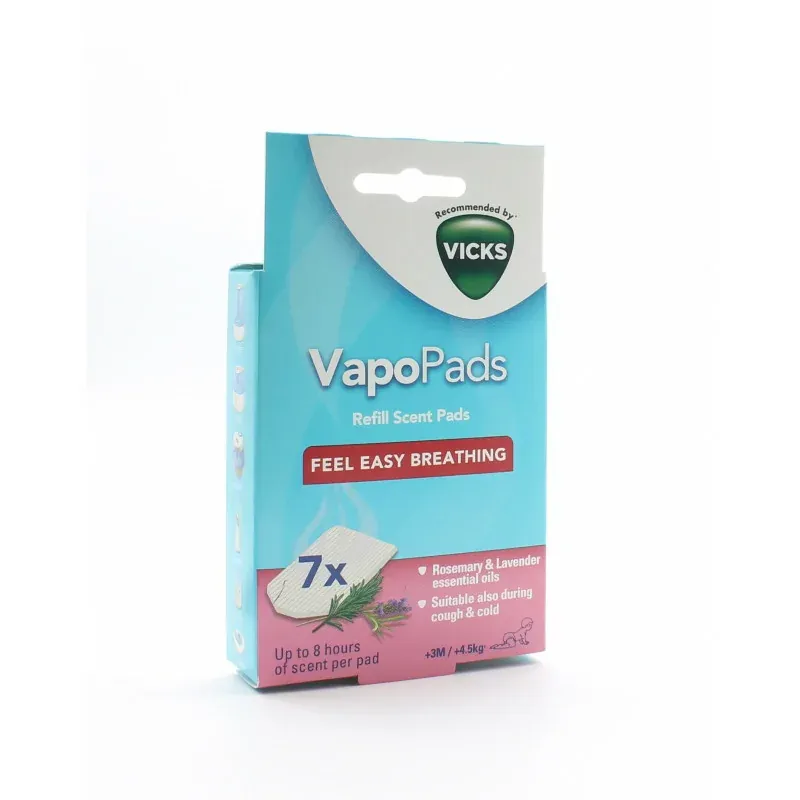 Vicks VapoPads Romarin & Lavande X7