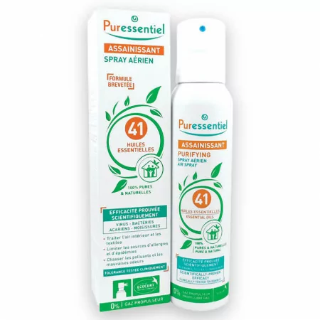 Puressentiel Spray Assainissant 41 Huiles Essentielles 200ml - Univers Pharmacie