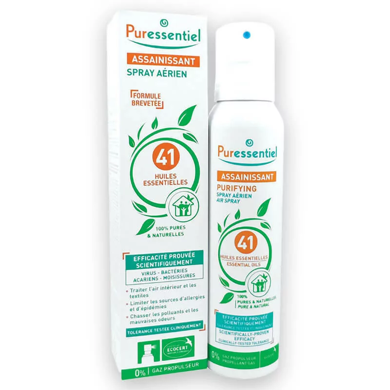 Puressentiel Spray Assainissant 41 Huiles Essentielles 200ml - Univers Pharmacie