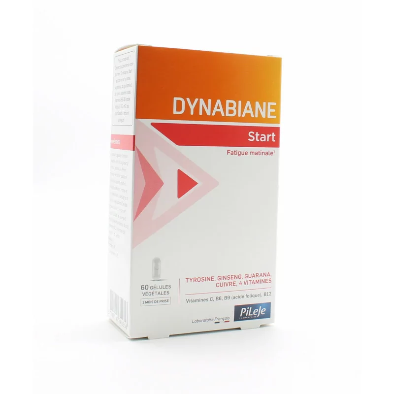 PiLeJe Dynabiane Start Fatigue Matinale 60 gélules - Univers Pharmacie