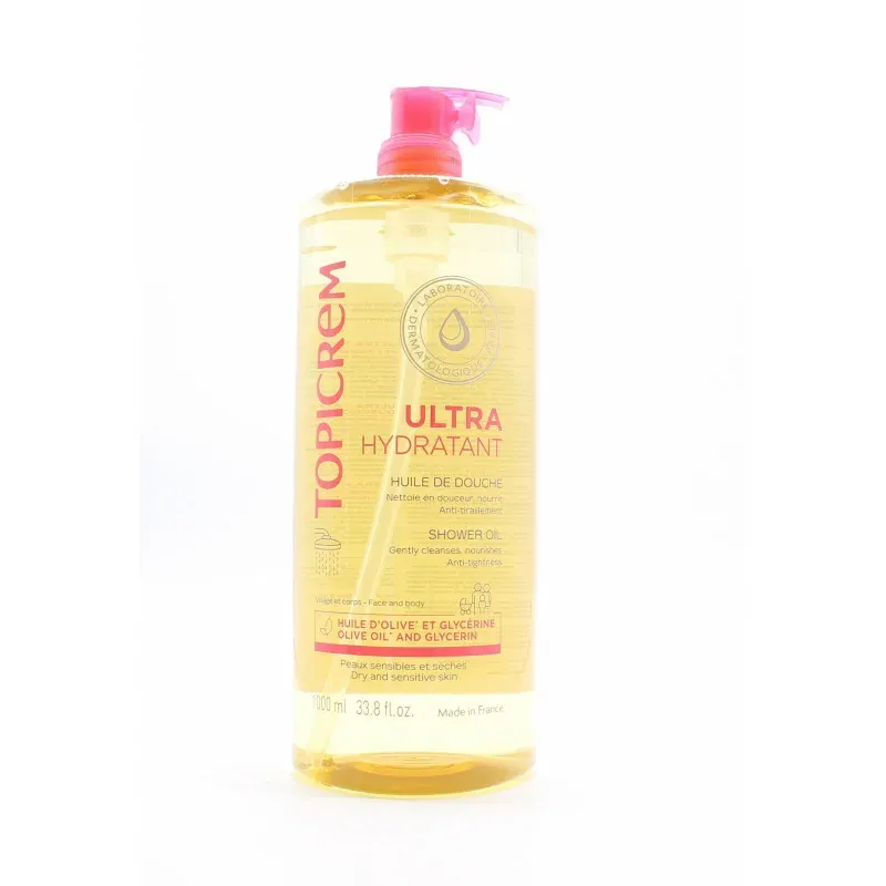 Topicrem Ultra Hydratant Huile de Douche 1000ml
