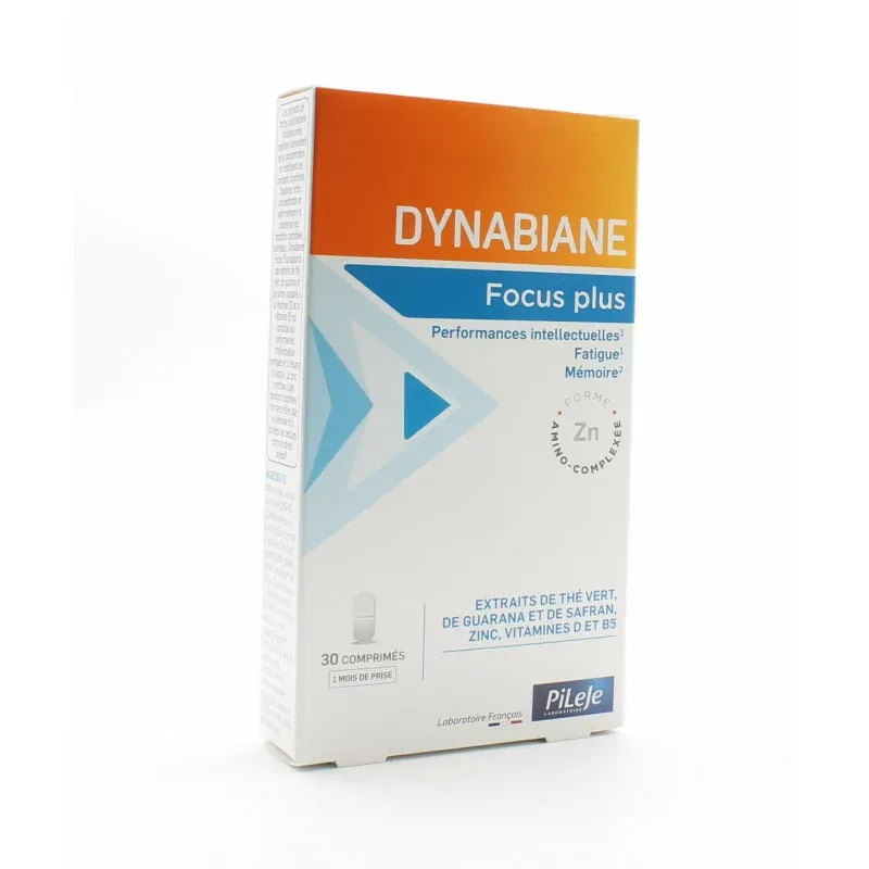 PiLeJe Dynabiane Focus Plus 30 comprimés - Univers Pharmacie